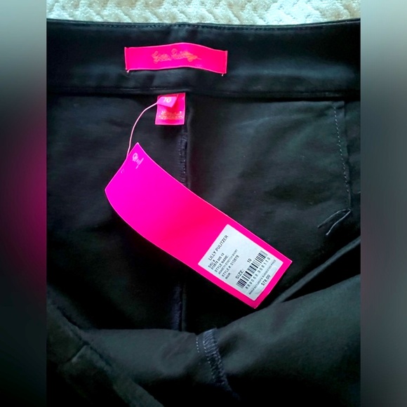 🌺 Lilly Pulitzer 5” Arabeth Stretch Short in Onyx- Size 10 - New - Picture 3 of 7